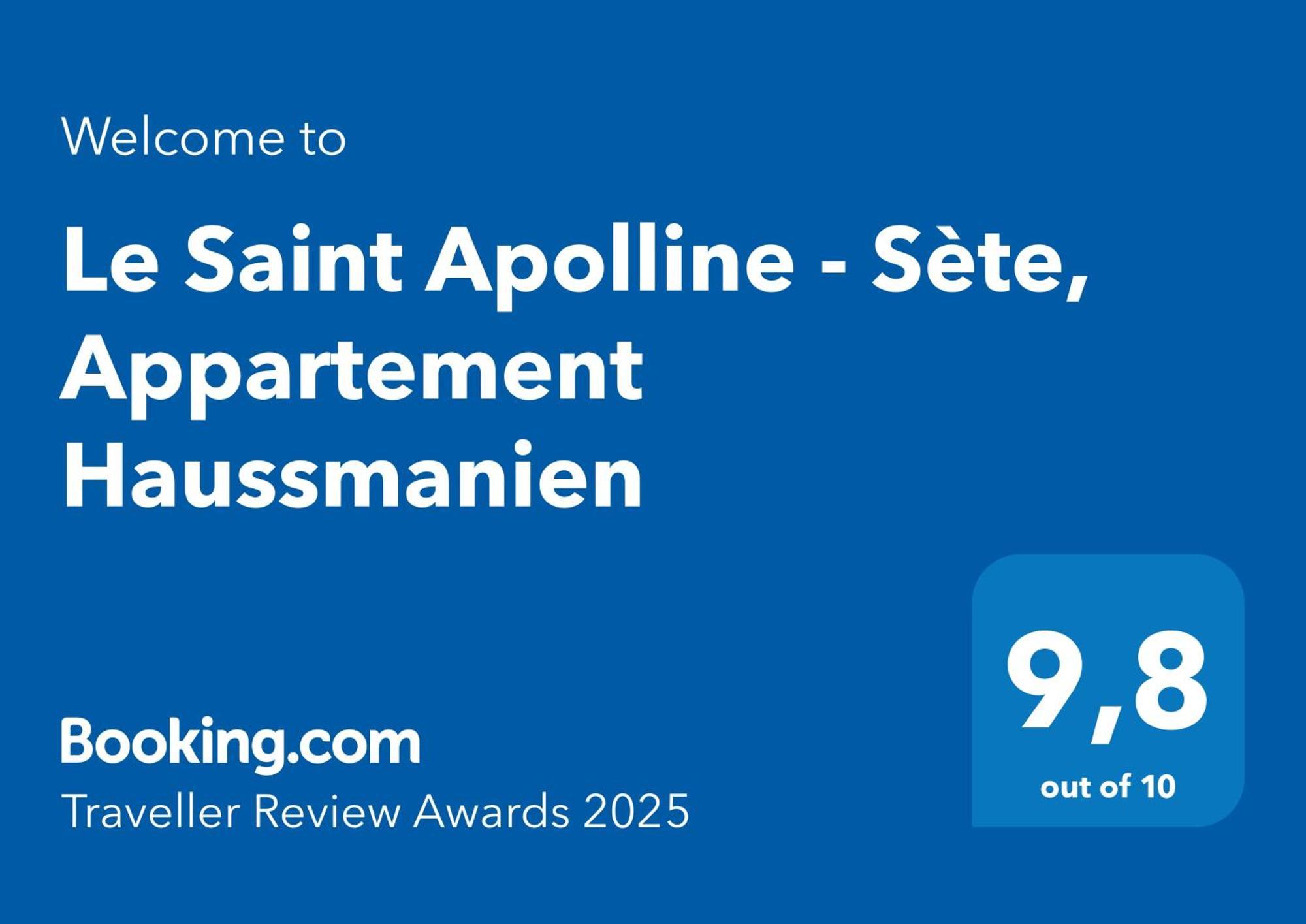 Le Saint Apolline - Sete, Appartement Haussmanien ภายนอก รูปภาพ